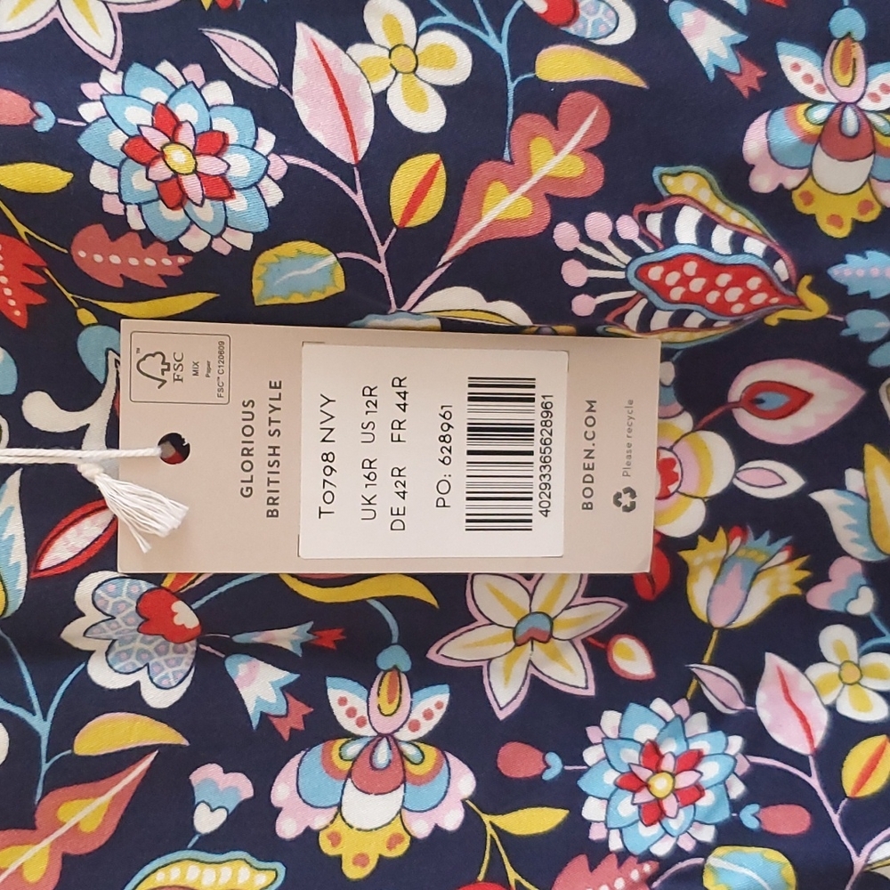 NWT Boden floral jumpsuit - Picture 2 of 6